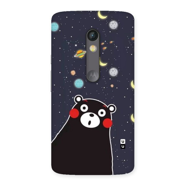 Space Bear Back Case for Moto X Play