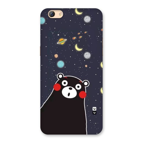 Space Bear Back Case for Oppo F3 Plus