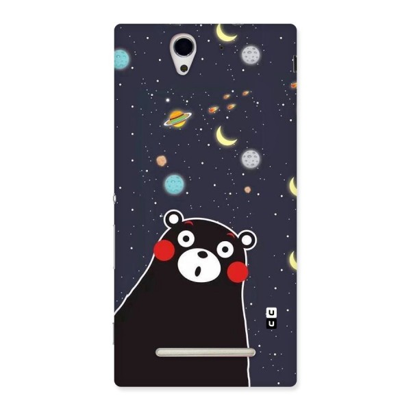 Space Bear Back Case for Sony Xperia C3