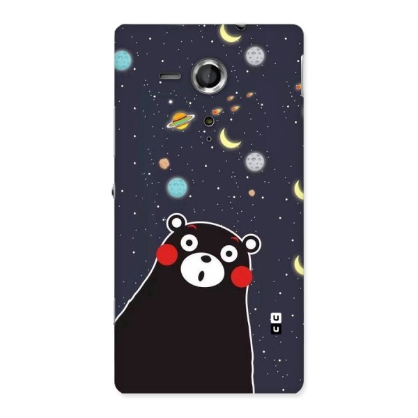 Space Bear Back Case for Sony Xperia SP