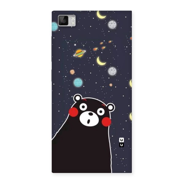 Space Bear Back Case for Xiaomi Mi3