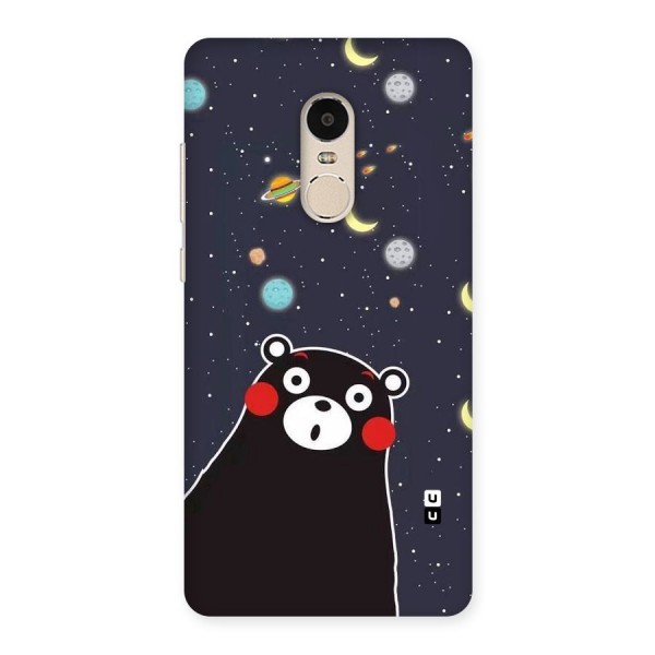 Space Bear Back Case for Xiaomi Redmi Note 4