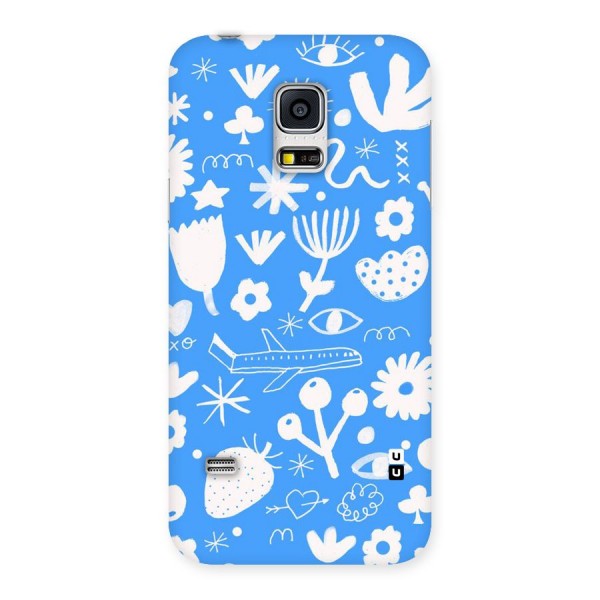 Space Blue Pattern Back Case for Galaxy S5 Mini