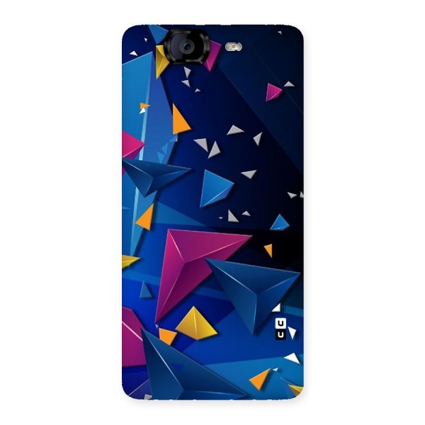 Space Colored Triangles Back Case for Canvas Knight A350