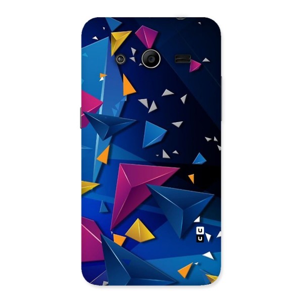Space Colored Triangles Back Case for Galaxy Core 2