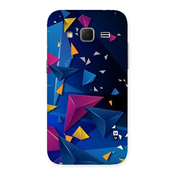 Space Colored Triangles Back Case for Galaxy Core Prime