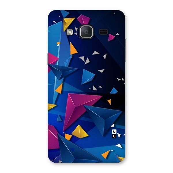 Space Colored Triangles Back Case for Galaxy On7 2015