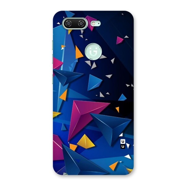 Space Colored Triangles Back Case for Gionee S10