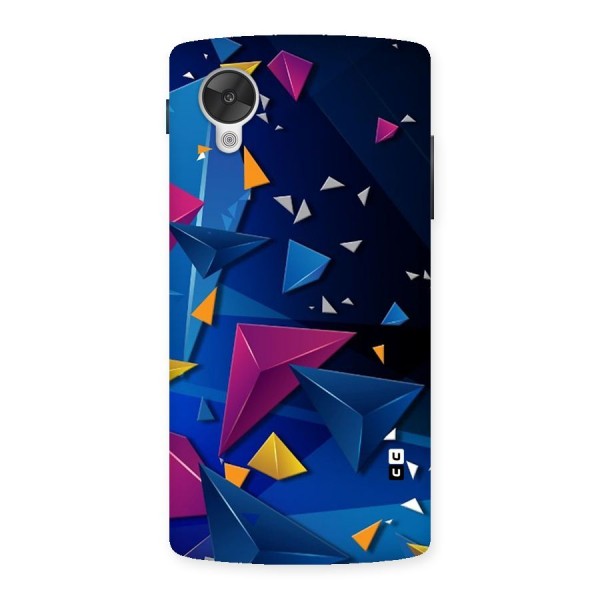 Space Colored Triangles Back Case for Google Nexsus 5