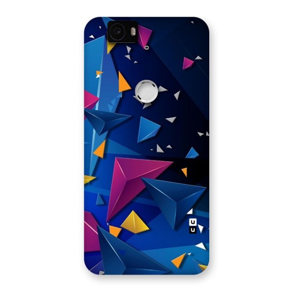 Space Colored Triangles Back Case for Google Nexus-6P