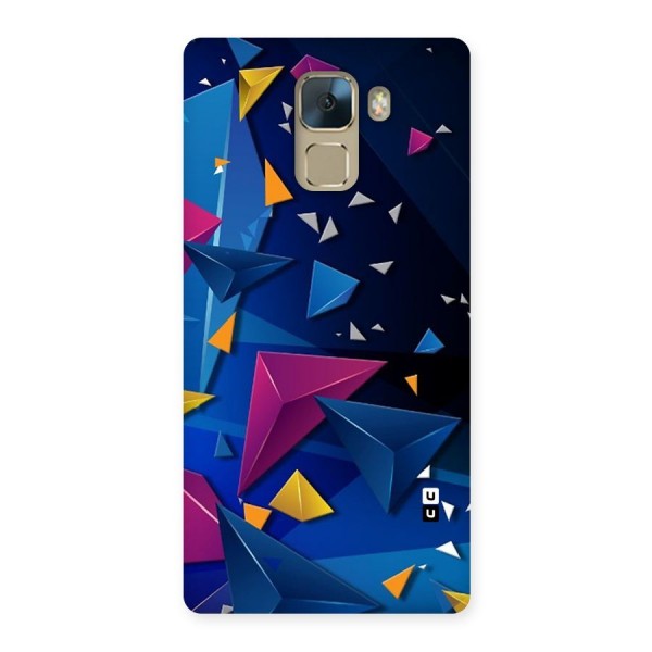 Space Colored Triangles Back Case for Huawei Honor 7