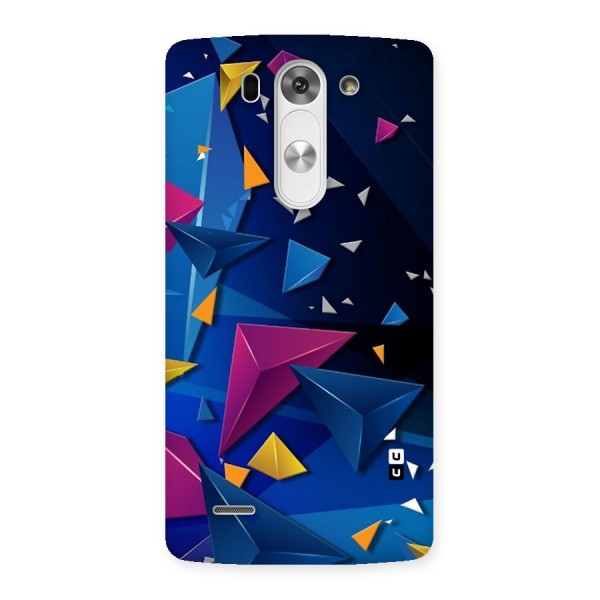 Space Colored Triangles Back Case for LG G3 Beat