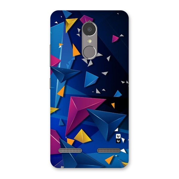 Space Colored Triangles Back Case for Lenovo K6 Power