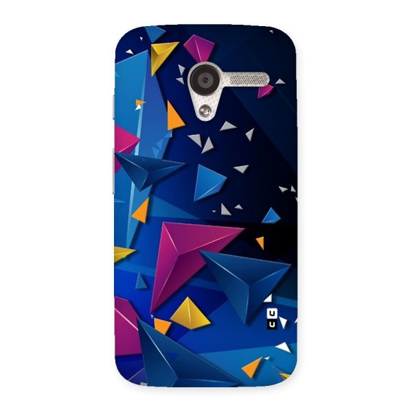 Space Colored Triangles Back Case for Moto X