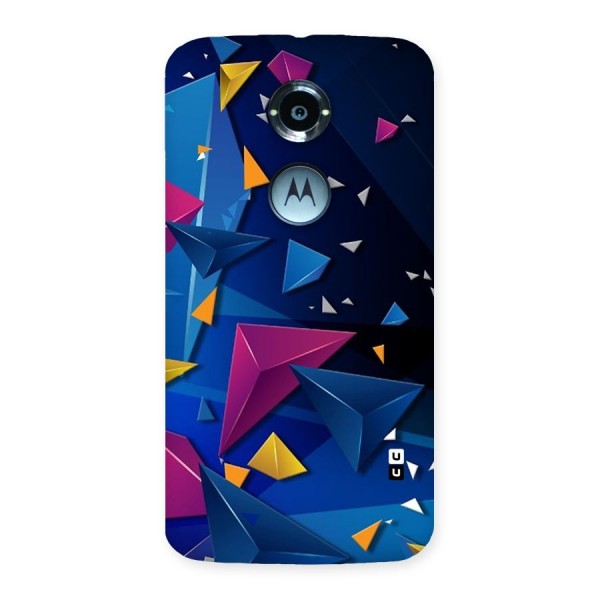 Space Colored Triangles Back Case for Moto X 2nd Gen