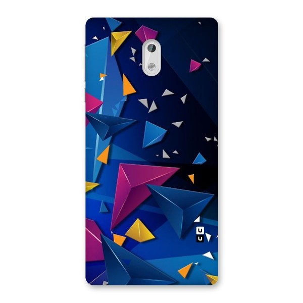 Space Colored Triangles Back Case for Nokia 3