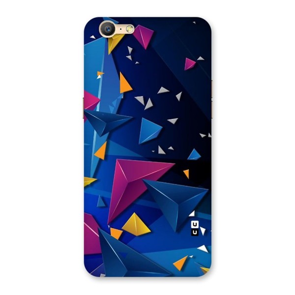 Space Colored Triangles Back Case for Oppo A57