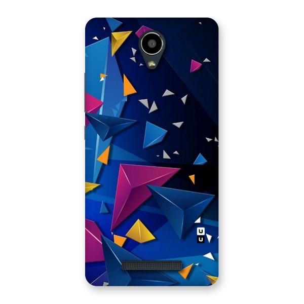 Space Colored Triangles Back Case for Redmi Note 2