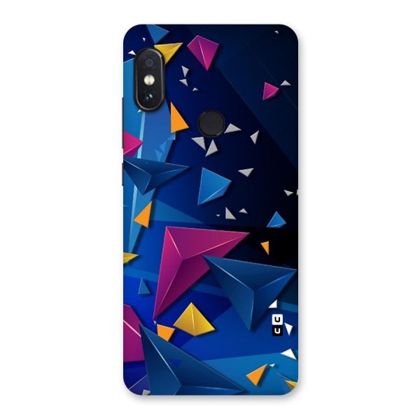 Space Colored Triangles Back Case for Redmi Note 5 Pro