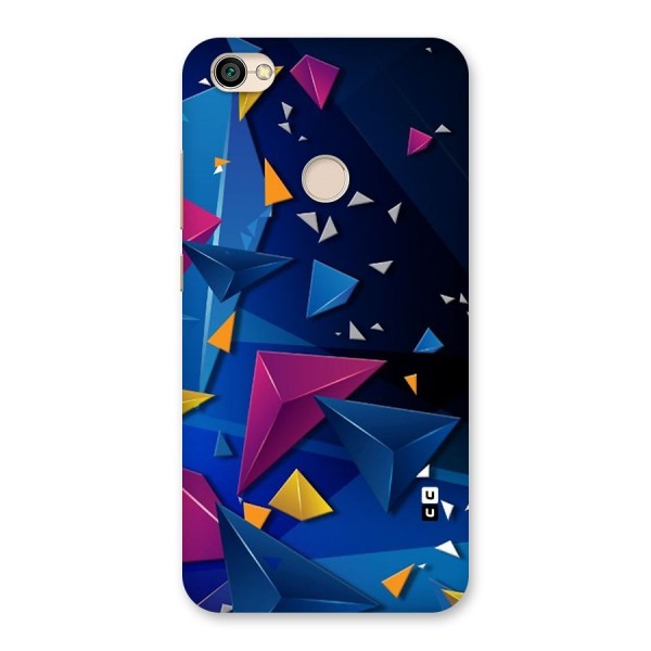 Space Colored Triangles Back Case for Redmi Y1 2017