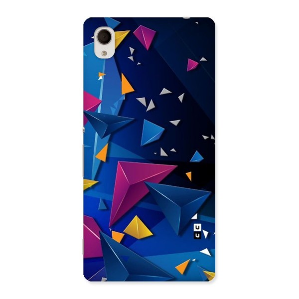 Space Colored Triangles Back Case for Sony Xperia M4