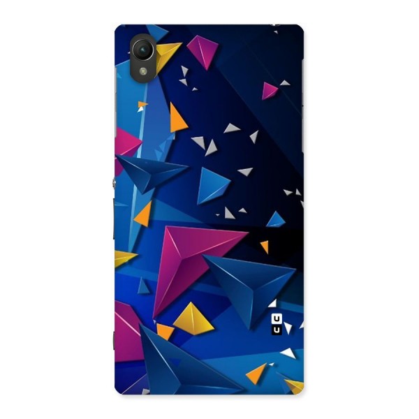 Space Colored Triangles Back Case for Sony Xperia Z1