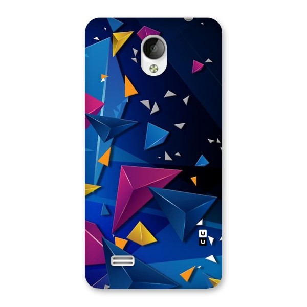Space Colored Triangles Back Case for Vivo Y21
