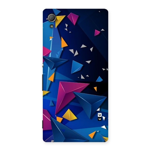 Space Colored Triangles Back Case for Xperia Z3 Plus