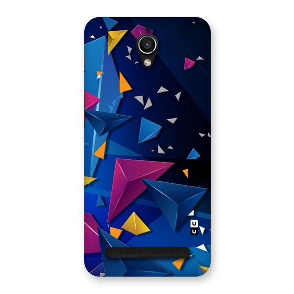 Space Colored Triangles Back Case for Zenfone Go