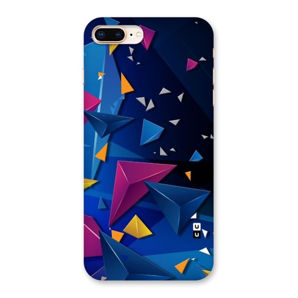 Space Colored Triangles Back Case for iPhone 8 Plus