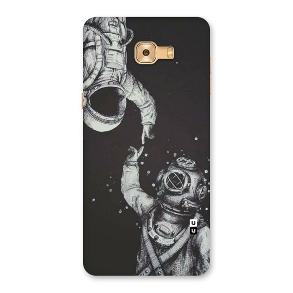 Space Meeting Back Case for Galaxy C9 Pro