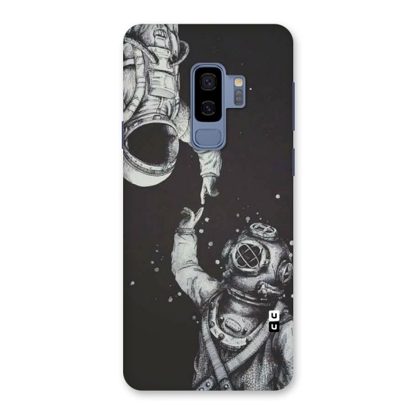 Space Meeting Back Case for Galaxy S9 Plus