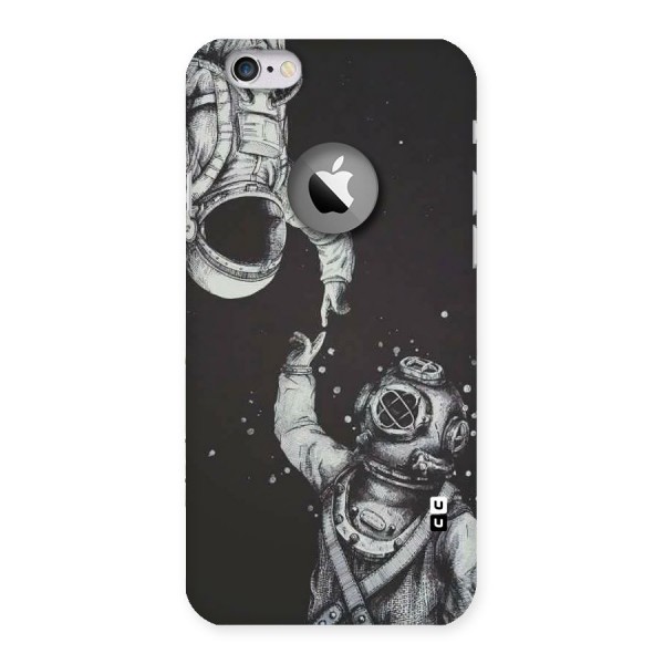Space Meeting Back Case for iPhone 6 Logo Cut