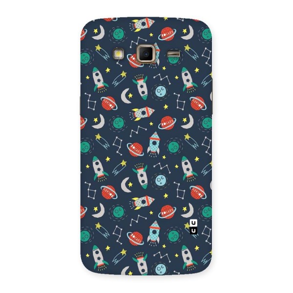 Space Rocket Pattern Back Case for Samsung Galaxy Grand 2