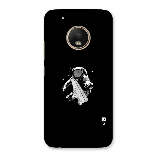 Space Shoe Back Case for Moto G5 Plus