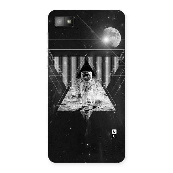 Space Triangle Abstract Back Case for Blackberry Z10