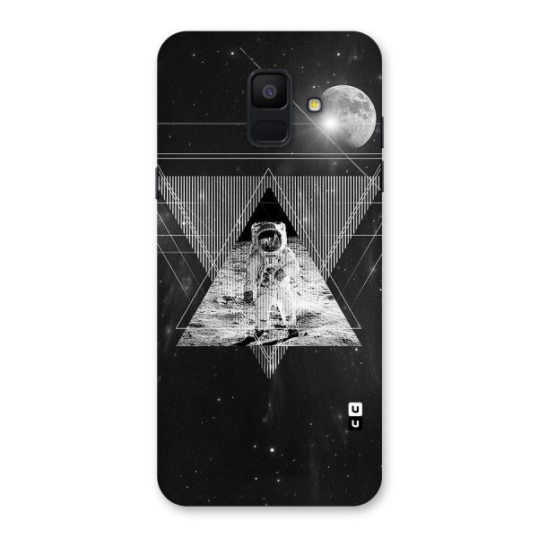 Space Triangle Abstract Back Case for Galaxy A6 (2018)