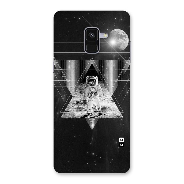 Space Triangle Abstract Back Case for Galaxy A8 Plus