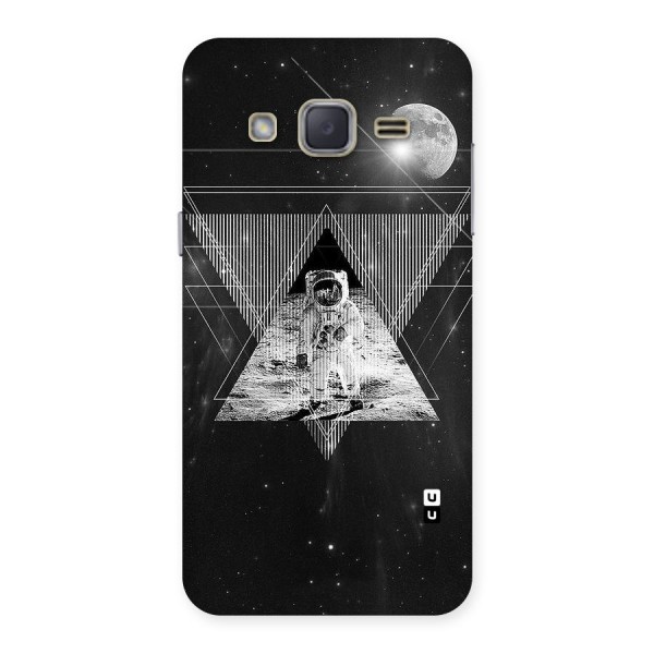 Space Triangle Abstract Back Case for Galaxy J2