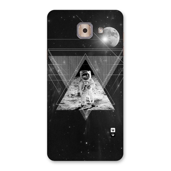 Space Triangle Abstract Back Case for Galaxy J7 Max