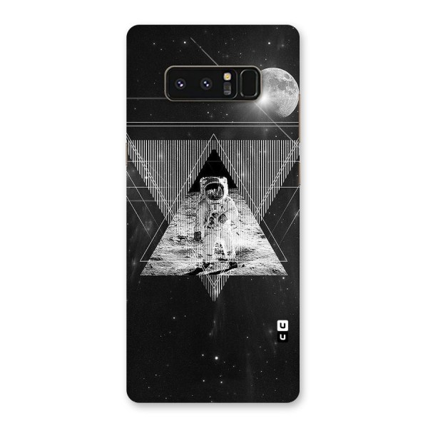 Space Triangle Abstract Back Case for Galaxy Note 8