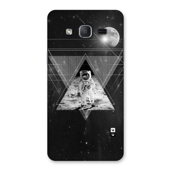 Space Triangle Abstract Back Case for Galaxy On7 Pro