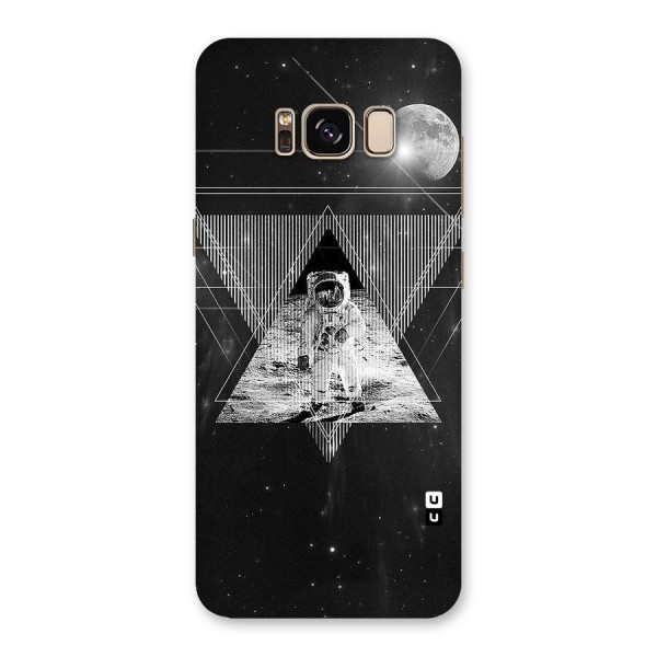 Space Triangle Abstract Back Case for Galaxy S8