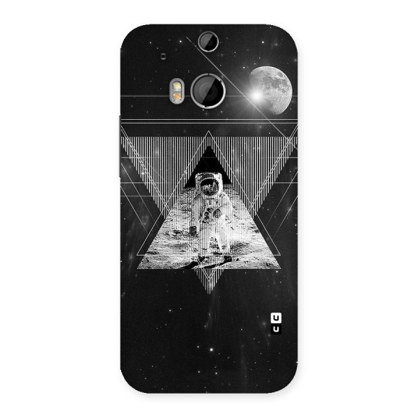 Space Triangle Abstract Back Case for HTC One M8