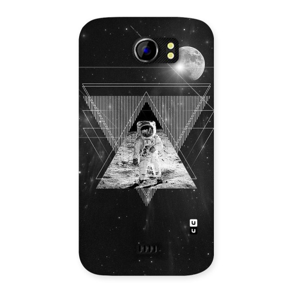 Space Triangle Abstract Back Case for Micromax Canvas 2 A110