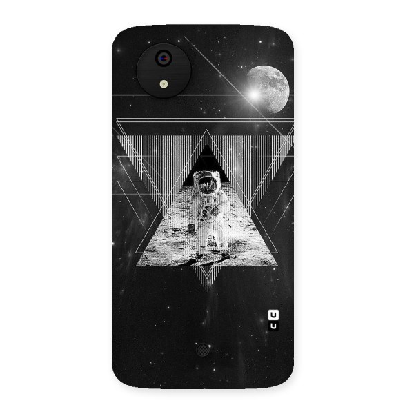 Space Triangle Abstract Back Case for Micromax Canvas A1