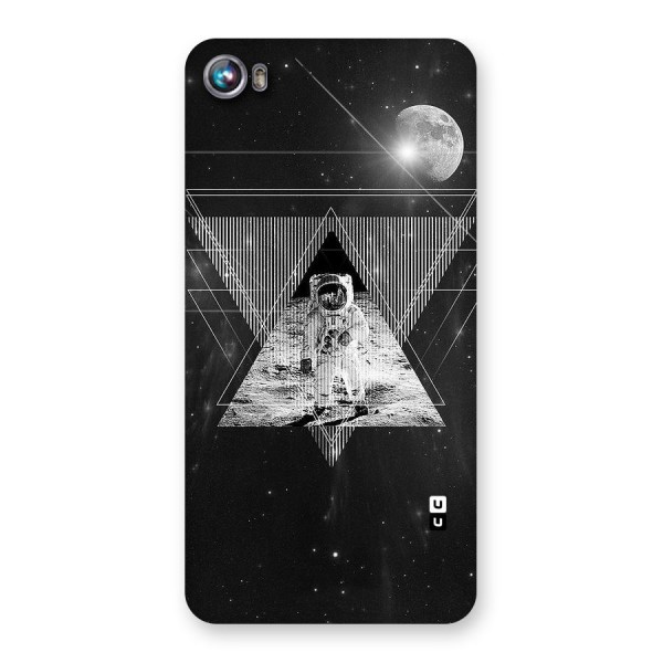 Space Triangle Abstract Back Case for Micromax Canvas Fire 4 A107