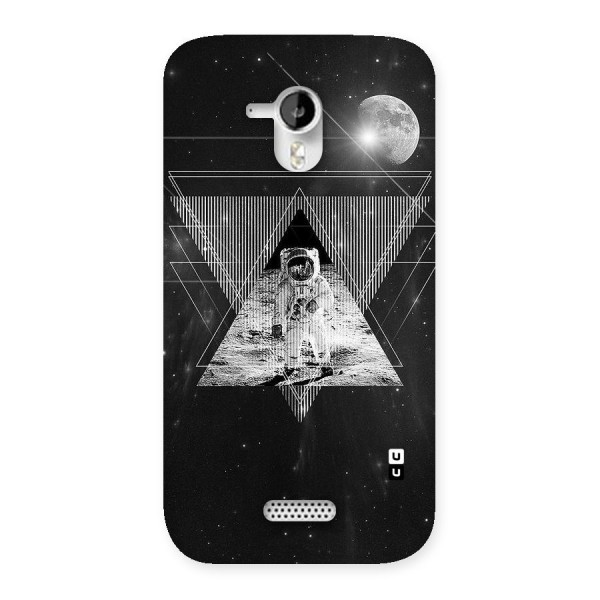 Space Triangle Abstract Back Case for Micromax Canvas HD A116