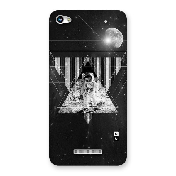 Space Triangle Abstract Back Case for Micromax Hue 2