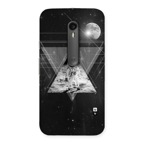 Space Triangle Abstract Back Case for Moto G3